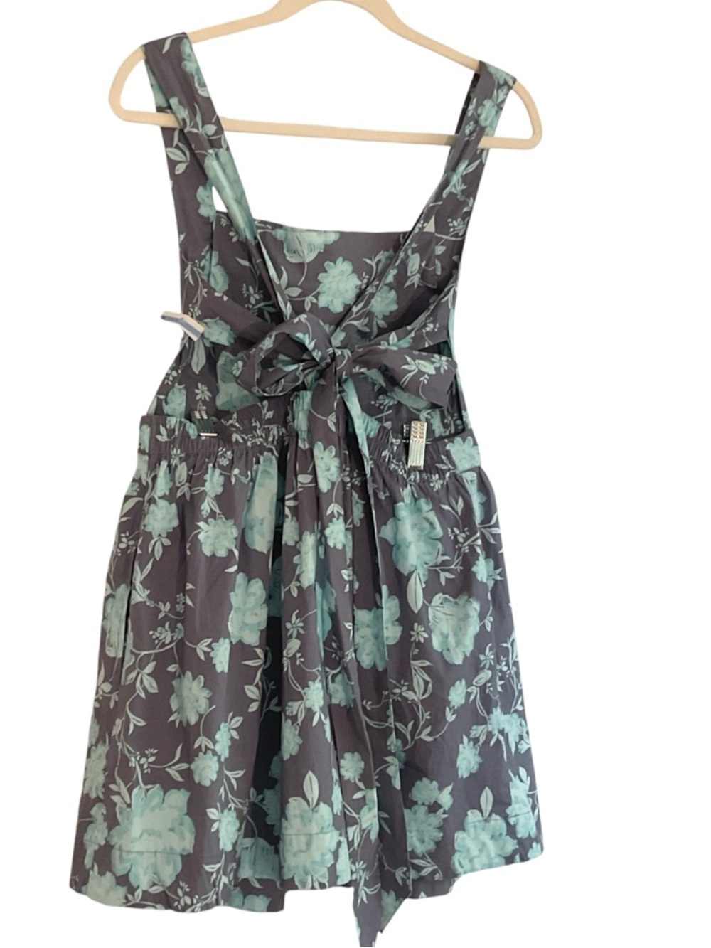 Free People Blue Floral Mini Dress - Picture 9 of 11